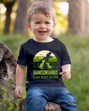 T-SHIRT - TO GRANDSON - T REX - THE LEGEND Youth T-Shirt lifestyle-youth-tshirt-front-4
