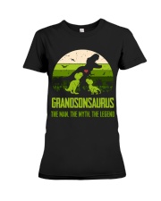 T-SHIRT - TO GRANDSON - T REX - THE LEGEND Premium Fit Ladies Tee thumbnail
