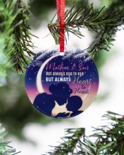 Mom - Moon Circle ornament - single (porcelain) aos-circle-ornament-single-porcelain-lifestyles-07