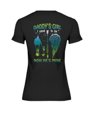 Daddy's girl- I used to be his angel now he's mine Premium Fit Ladies Tee tile
