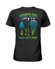 Daddy's girl- I used to be his angel now he's mine Ladies T-Shirt tile