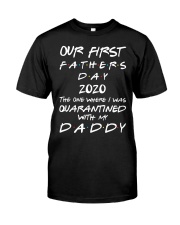 T-SHIRT - DAD AND CHILD - QUARANTINED Classic T-Shirt front