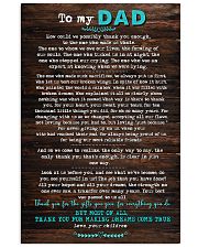 POSTER - TO DAD- HOW COULD WE 16x24 Poster front