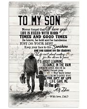 Dad to Son - Never Forget That I Love You Vertical Poster tile