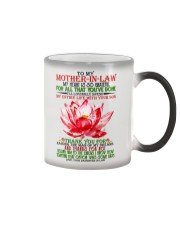 DAUGHTER TO MOTHER-IN-LAW Color Changing Mug thumbnail