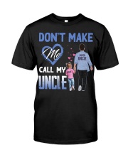 Uncle and Niece - T-Shirt Classic T-Shirt front