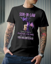 T-SHIRT - SON-IN-LAW - DRAGON - YOU VOLUNTEERED Classic T-Shirt lifestyle-mens-crewneck-front-6
