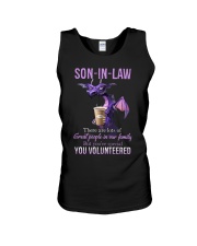 T-SHIRT - SON-IN-LAW - DRAGON - YOU VOLUNTEERED Unisex Tank thumbnail