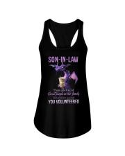 T-SHIRT - SON-IN-LAW - DRAGON - YOU VOLUNTEERED Ladies Flowy Tank thumbnail
