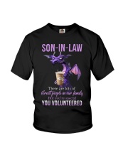 T-SHIRT - SON-IN-LAW - DRAGON - YOU VOLUNTEERED Youth T-Shirt thumbnail