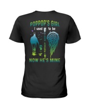 Poppop's girl- I used to be his angel now he's mine Ladies T-Shirt tile
