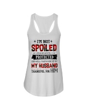 I'm Just Loved Protected - T-shirt Ladies Flowy Tank tile