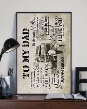 To My Dad - Trucker - Poster 16x24 Poster lifestyle-poster-2