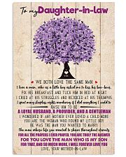 TO MY DAUGHTER-IN-LAW - FAMILY TREE - I LOVE YOU 16x24 Poster front