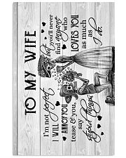 Gift for Wife - Canvas Vertical Poster tile