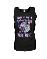 Witch - Back Off I Have A Witch Grandma - T-shirt Unisex Tank tile