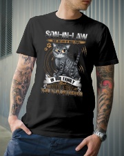 Son-in-law - Cat - You Volunteered - T-Shirt Classic T-Shirt lifestyle-mens-crewneck-front-6