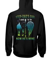 Step-dad's girl- I used to be his angel now he's mine Hooded Sweatshirt back