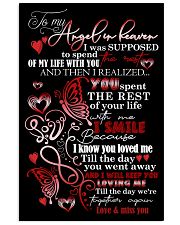 MY ANGEL HUSBAND - BUTTERFLY - MISS YOU 16x24 Poster front