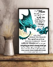 TO MY MUM - DRAGON - IF I COULD 16x24 Poster lifestyle-poster-3