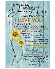 BONUS MOM TO BONUS DAUGHTER 16x24 Poster front