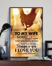 POSTER - TO MY WIFE - GOD - I LOVE YOU 16x24 Poster lifestyle-poster-2
