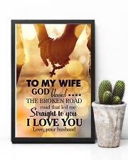 POSTER - TO MY WIFE - GOD - I LOVE YOU 16x24 Poster lifestyle-poster-8