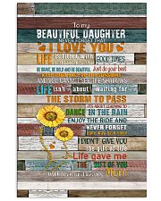 To My Daughter - Keep Your face To The Sunshine Vertical Poster tile