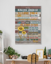 To My Daughter - Keep Your face To The Sunshine 20x30 Gallery Wrapped Canvas Prints aos-canvas-pgw-20x30-lifestyle-front-03