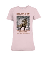 Once Upon A Time - Pink Hoody Premium Fit Ladies Tee tile
