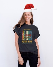 Son-in-law - Vintage - I Am Living The Dream Classic T-Shirt lifestyle-holiday-crewneck-front-1