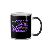 MY ANGEL - BUTTERFLY - A BIG PIECE OF MY HEART Color Changing Mug tile