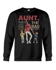Christmas - Aunt The Woman The Myth Crewneck Sweatshirt tile