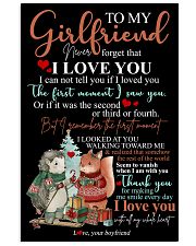TO MY GIRLFRIEND 16x24 Poster front
