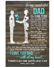 POSTER - TO MY DAD - PIECE - I LOVE YOU 16x24 Poster front