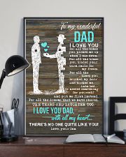 POSTER - TO MY DAD - PIECE - I LOVE YOU 16x24 Poster lifestyle-poster-2