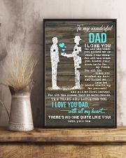 POSTER - TO MY DAD - PIECE - I LOVE YOU 16x24 Poster lifestyle-poster-3