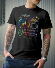 I believe in Angel because i have some in Heaven Classic T-Shirt lifestyle-mens-crewneck-front-6