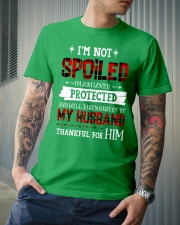 I'm Just Loved Protected - T-shirt Classic T-Shirt lifestyle-mens-crewneck-front-6