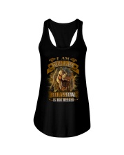 Dinosaur - I Am Who I Am Your Approval Ladies Flowy Tank tile