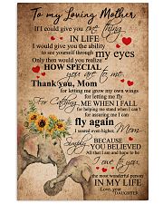 DAUGHTER TO MOTHER 16x24 Poster front