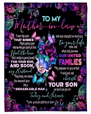 To My Mother-in-law - Fleece Blanket Small Fleece Blanket - 30" x 40" front