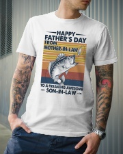 SON-IN-LAW - FISHING - VINTAGE - FATHER'S DAY Classic T-Shirt lifestyle-mens-crewneck-front-6