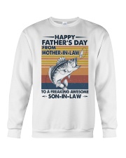 SON-IN-LAW - FISHING - VINTAGE - FATHER'S DAY Crewneck Sweatshirt tile