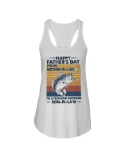 SON-IN-LAW - FISHING - VINTAGE - FATHER'S DAY Ladies Flowy Tank tile