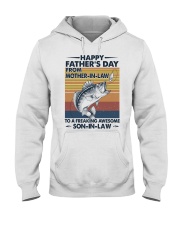 SON-IN-LAW - FISHING - VINTAGE - FATHER'S DAY Hooded Sweatshirt tile