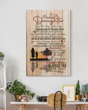 To my Daughter - Sunset - Canvas 20x30 Gallery Wrapped Canvas Prints aos-canvas-pgw-20x30-lifestyle-front-03