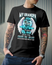 Angel Grandpa - My Grandpa My Hero My Guardian Classic T-Shirt lifestyle-mens-crewneck-front-6