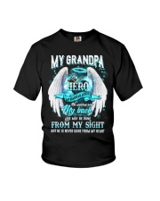 Angel Grandpa - My Grandpa My Hero My Guardian Youth T-Shirt tile