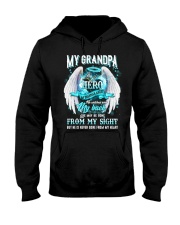 Angel Grandpa - My Grandpa My Hero My Guardian Hooded Sweatshirt tile